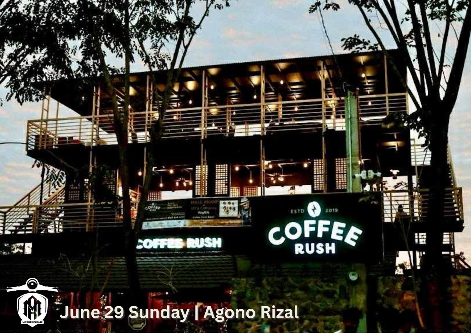 Coffee Rush Angono Rizal (June 29 Sunday)
